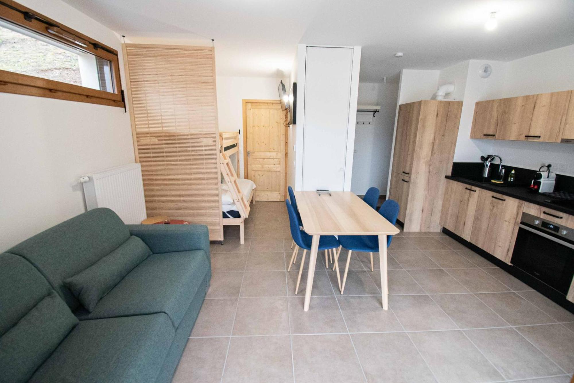 Dans Residence Neuve Le Snow Roc Sur Les Pistes, Grand Studio Cosy 5 Pers Avec Terrasse Panoramique, Sauna, Wifi Saint-Jean-dʼAulps Eksteriør billede