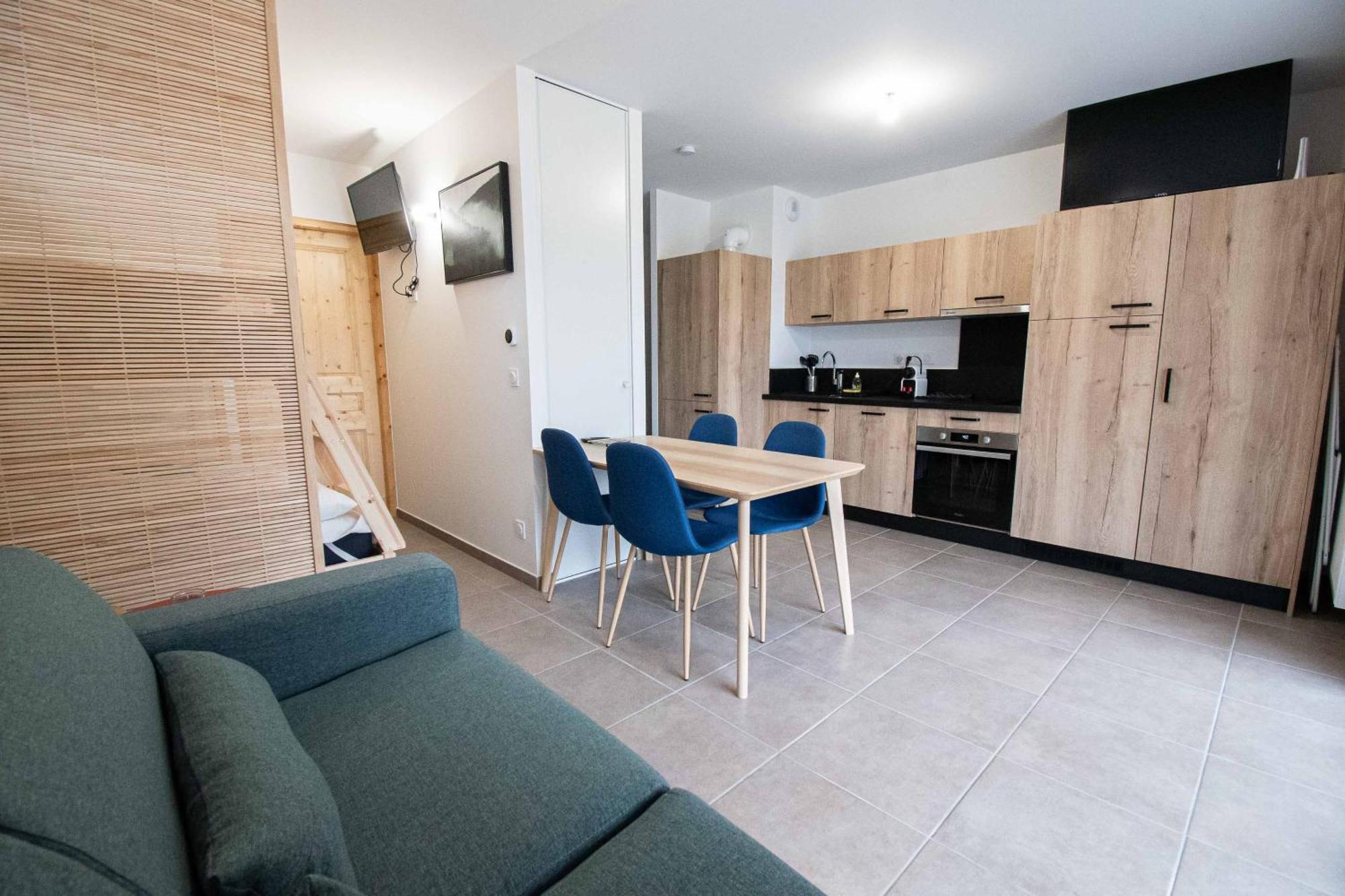 Dans Residence Neuve Le Snow Roc Sur Les Pistes, Grand Studio Cosy 5 Pers Avec Terrasse Panoramique, Sauna, Wifi Saint-Jean-dʼAulps Eksteriør billede