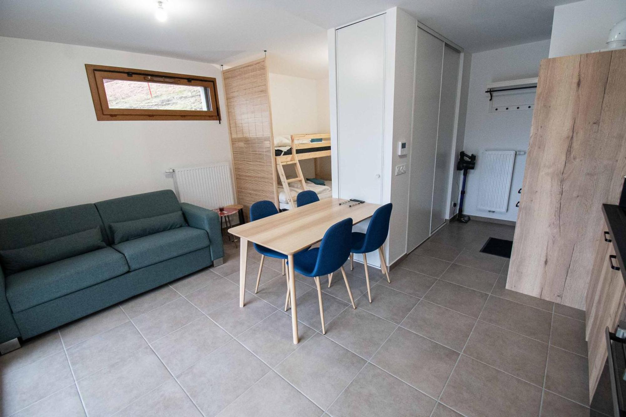 Dans Residence Neuve Le Snow Roc Sur Les Pistes, Grand Studio Cosy 5 Pers Avec Terrasse Panoramique, Sauna, Wifi Saint-Jean-dʼAulps Eksteriør billede
